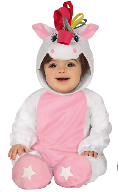 Fiestas Guirca - Jumpsuit Baby Unicorn - 18-24 maanden - Carnavalskleding - Carnaval - carnavalskleding 2027 - Carnaval kostuum