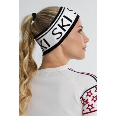 Famme SKI Headband White/Black One Size