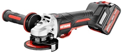 Keyang DG20BLH-125SV accu haakse slijper 125 mm. met variabel toerental 18V set (2x 5.0Ah accu) in koffer