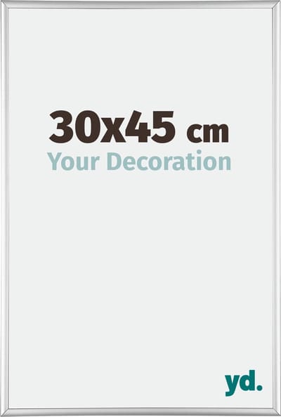 Your Decoration - Fotolijst 30x45 cm - Aluminium - Zilver Hoogglans - Kent