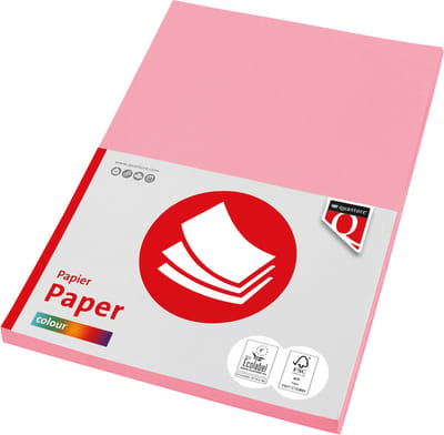 Kopieerpapier quantore col-100 a4 120gr roze
