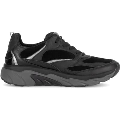 Gabor rollingsoft sensitive 76.936.47 - dames rollende wandelsneaker - Zwart - maat 36 (EU) 3.5 (UK)