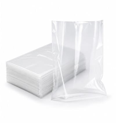 Inpakr Plastic Zakken PE Transparant - 15 x 4, 5 x 45 cm - 70 micron - 1000 stuks
