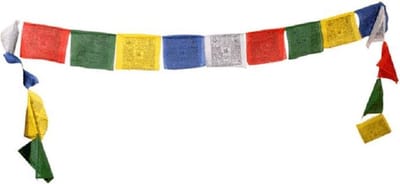 Gebedsvlaggen Tibetaans koord - 28x24x650 - Polyester