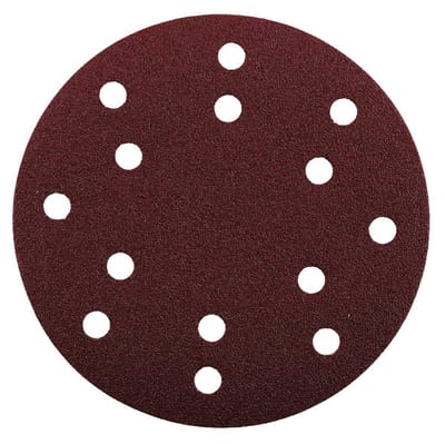 KWB schuurschijven 150mm |hout en metaal | 30 stuks in verpakking | korrel 60, 120 en 180