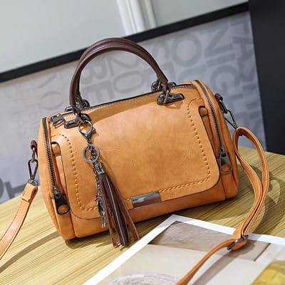 Damesmode Schoudertas Dames Messenger Bags Dames Retro PU Leren Tote Handtas Portemonnee Vrouwelijke Crossbody Tas