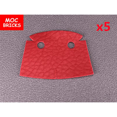 Briques MOC Figure DIY Corps de manteau à porter Cape Artificielle Manteau de Soldat Jouets Éducatifs Blocs de Construction idéaux pour les cadeaux d'enfants