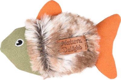 Flamingo Natura Delight - Speelgoed Katten - Ps Natura Delight Vis Mix 13cm - 1st - 130419 - 1st