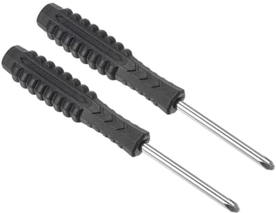 Dailygoods - Mini Kruiskopschroevendraaierset 4,0 mm - 2 Stuks