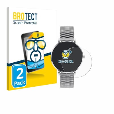 BROTECT - Screenprotector voor Pireware Amory 5 Mini - Folie Beschermfolie transparant 2 Stuks