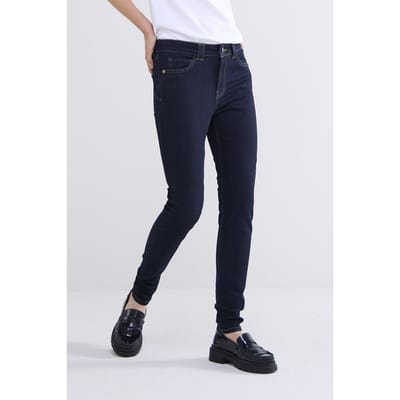 Summum Woman Skinny Fit Jeans Boom Stretch Denim Dark Indigo Size: 38 | Skinny Pants Outlet | Dames | Blauw