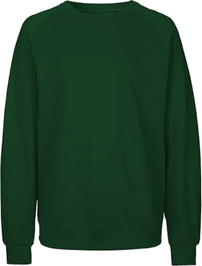 Neutral - Unisex Sweatshirt - Bottle Green - 100% Biologisch Katoen maat XS