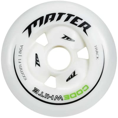 Matter Wheels Code F1 Wiel Wit 100 mm