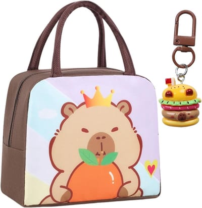 Schattige waterdichte geïsoleerde lunchtas voor vrouwen en kinderen, perfect voor school, werk en picknicks, compact en stijlvol