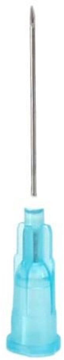 Romed 100st injectienaald 23G x 1 - steriele naalden - injectienaalden - naald - Blauw - Roestvrij Staal - Speciaal geslepen facet - injectie