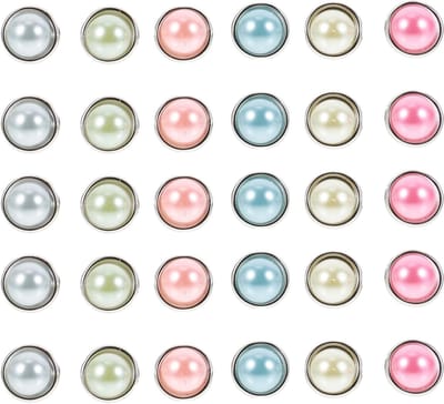 50 Stuks Papieren Klemmen, Mini Metalen Wielen voor Knutselen, Scrapbooking en Fotoalbums, Creatief DIY Materiaal