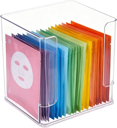 Make-up Opberger - Cosmetica Organizer - Ruimte Optimalisatie - U-vormige Opening - 18x15x15 cm - Transparant