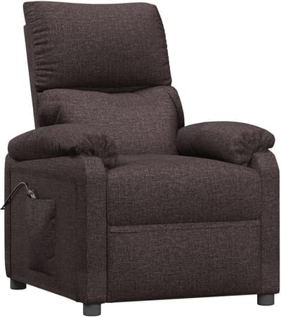Elektrische Fauteuil - Relaxfauteuil Verstelbaar - Comfortabel Ontspannen - Elektrisch Verstelbaar - 71.5 x 138 x 80 cm - Donkerbruin