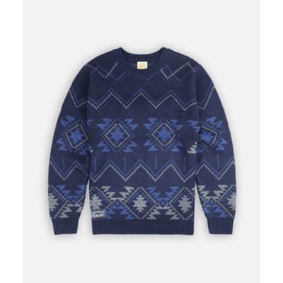 Trui Oxbow Dikke jacquard trui LANDSCAPE