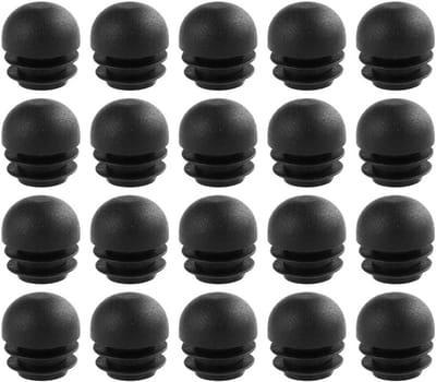 Ronde Dopjes - Pijlstops - Meubels Beschermen - Antislip Ontwerp - 25mm - Zwart