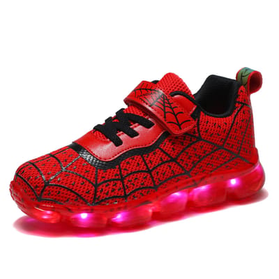 Nieuwe LED Licht Schoenen Opladen Marquee Jongens en Meisjes Lichtgevend Klasgenoten Sportschoenen Trendy Schoenen 28
