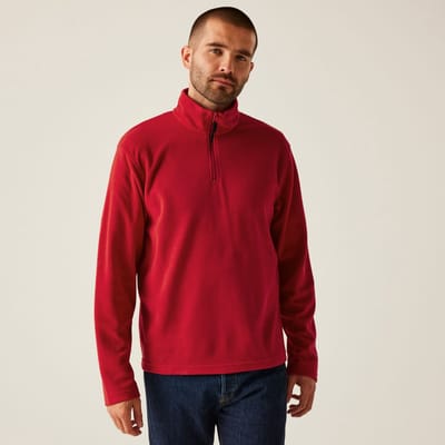 Fleece Heren Hiking Micro Zip Neck