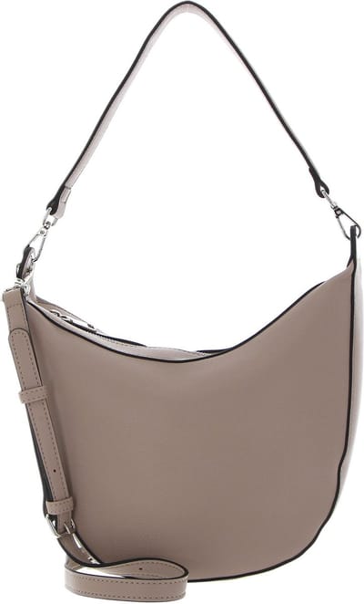 SEIDENFELT MANUFAKTUR Schoudertas Halsa Hobo Taupe Beige