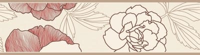 bloemen behangrand borte border bordure borta rand