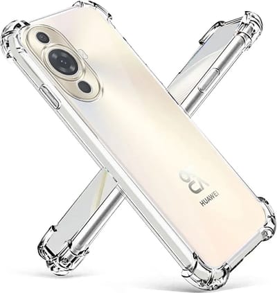 Hoesje geschikt voor Huawei nova 12s - Techsuit Shockproof Silicone Back Cover - Transparant