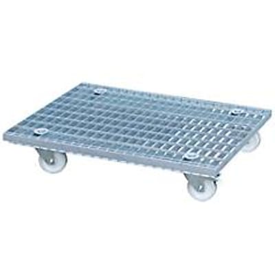 Roosterwagen, voor intern gebruik, gegalvaniseerd, 800 x 600 mm