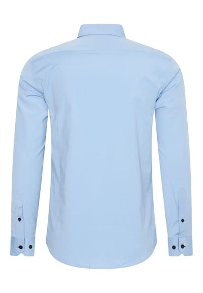 Rusty Neal Overhemden Overhemd Slim Fit Blauw