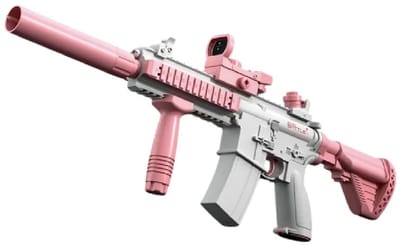 ASTRAVON Elektrisch Waterpistool - Automatisch Waterpistool - Waterpistool - Zomer Speelgoed - Watergevecht - Oplaadbaar - Roze - Kinderplezier - Waterpret - Strand speelgoed - Tuinspeelgoed - Elektrisch speelgoed - Waterbattle - Outdoor fun