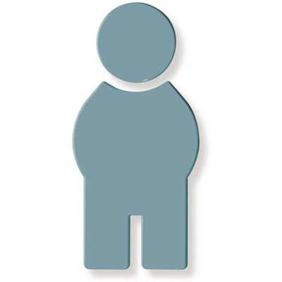 HEWI Series 477/801 Symbol Man 801.91.010 55
