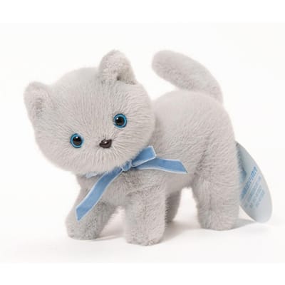 Schattige Pluche Simulatie Katten Pluche Speelgoed 15CM Simulatie Dieren Gevulde Pop Levensgetrouwe Staande Houding Kat Pop Kerstcadeaus
