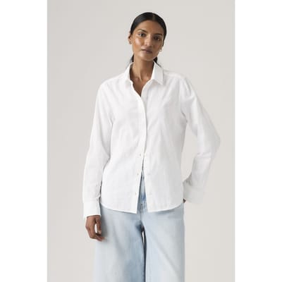 Levi's Classic Shirt Size: S | Button-Down Shirts Outlet | Dames | Wit