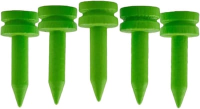 Golf Tees - Houten Tees - Golfen - Milieuvriendelijk Bamboe - 70mm - Zwart