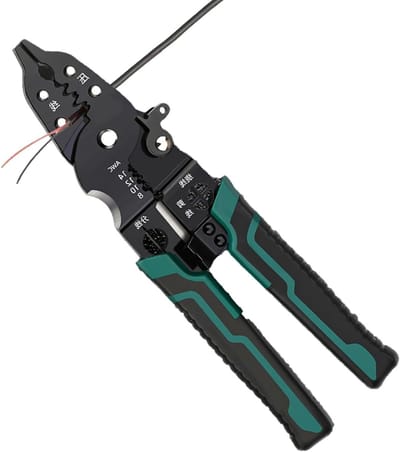 Elektrische Striptang - Gereedschap Draden - Kabels Strippen - Draadkern Bescherming - 18.3cm Lengte - Meerkleurig