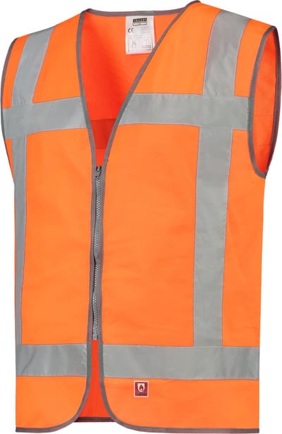 Tricorp Veiligheidsvest RWS Vlamvertragend 453017 - Fluo Oranje - 3XL-4XL