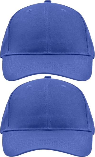 2x stuks myrtle beach baseball cap - 6-panel - voor volwassenen