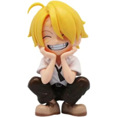 Bandai heet 13cm Anime Figuur One Piece Monkey D Luffy Roronoa Zoro Kawaii Speelgoed Q Figural Nendoroid Auto Decoratie PVC Figuur Cadeau