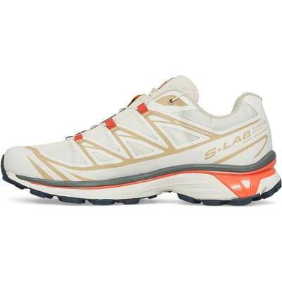 Salomon XT-6 Bleached Sand Rood Oranje 45 beige