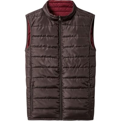 esmara Men Heren bodywarmer (bruin/rood, S (44-46))