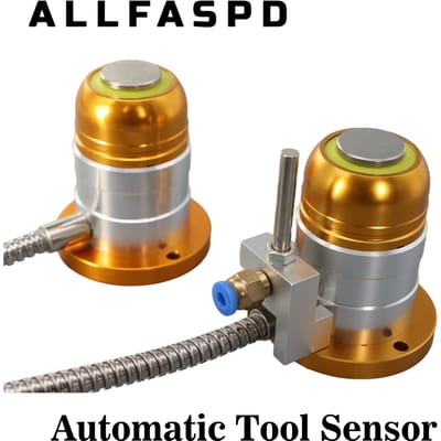 ALLFASPD Automatische CNC-gereedschapssensor Mach3 Z-as sonde NC Auto Zero Check Touch Plate voor CNC-freesmachine Graveerrouter with dust blow