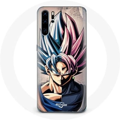 Coque pour Huawei P30 Manga Dragon Ball Anime Multicolore