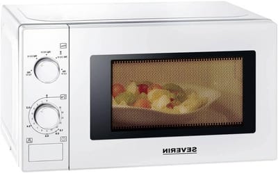 Magnetron - Oven Compacte oven - Snelle maaltijden bereiden - Roestvrij staal binnenkant - 20 Liter - Wit