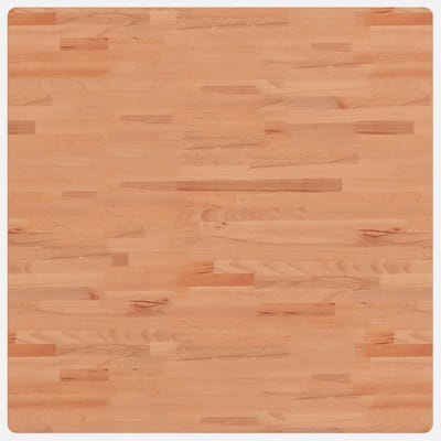 Vierkant Massief Houten Tafelblad Beukenhout 90x90 cm