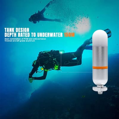 Mini Strobe Signaallicht voor Duikers - LED Marker voor Nachtduiken met AAA Batterij - Veiligheidslamp voor Onderwater gebruik tot 150M