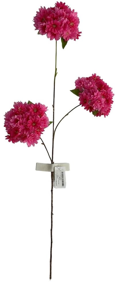 Kunsttak bolboem 83cm fuchsia