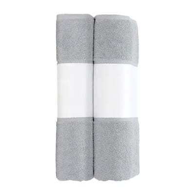 ARTG Me Sublimatie Grote Handdoek (Lichtgrijs)