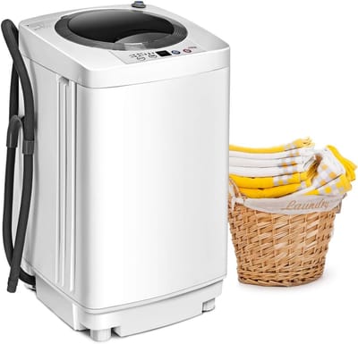 Mini-wasmachine 3,5 kg met centrifuge voor appartementen en campers